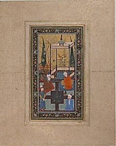 Garden Scene by Unknown Artist