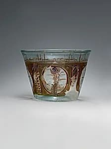 Glass Bowl by Unknown Artist