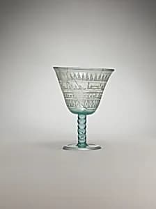 Goblet with Incised Designs by Unknown Artist
