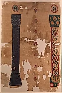 Hanging with Polychrome Columns by Unknown Artist