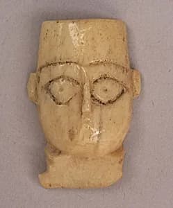 Head of a Figure by Unknown Artist