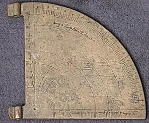 Horary Quadrant by Muhammad ibn Mahmud