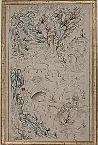 Hunting Scene by Unknown Artist
