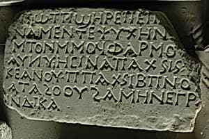 Inscribed Stele by Unknown Artist