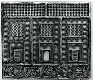 Mashrabiya Screen with Medallions by Unknown Artist