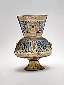 Mosque Lamp of Amir Qawsun by 'Ali ibn Muhammad al-Barmaki