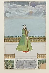Nobleman on a Terrace by Unknown Artist