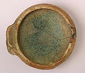 Oil Lamp with Open Reservoir by Unknown Artist
