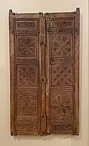 Pair of Carved Doors by Unknown Artist