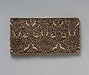 Panel from a Rectangular Box by Unknown Artist