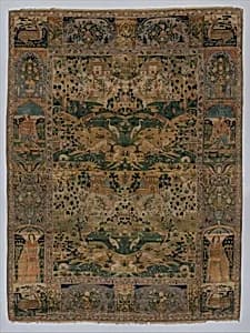 Pictorial Carpet by Unknown Artist