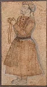 Portrait of Emperor Jahangir Praying by Unknown Artist