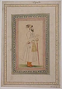 Portrait of the Emperor Aurangzeb by Unknown Artist