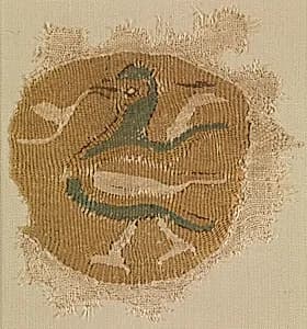 Roundel with Bird by Unknown Artist