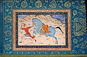 Royal Horse and Runner by Unknown Artist