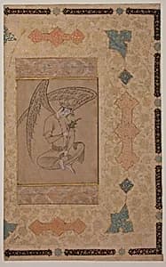 Seated Angel by Unknown Artist