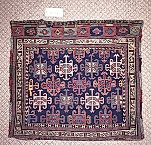 Shahsevan Saddle Bag by Unknown Artist