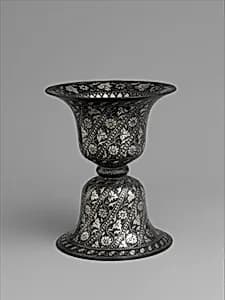 Spittoon in Double Bell Design by Unknown Artist