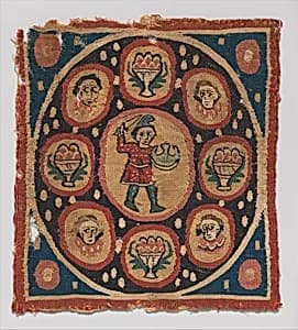 Square with Warrior by Unknown Artist