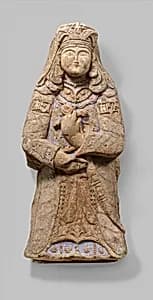 Standing Figure with Feathered Headdress by Unknown Artist