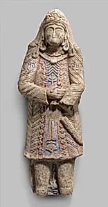Standing Figure with Jeweled Headdress by Unknown Artist