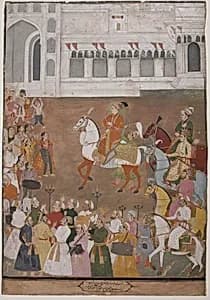 State Entry of Dara Shiku by Unknown Artist