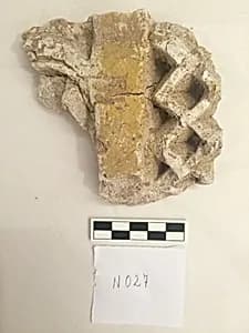 Stucco Fragment by Unknown Artist