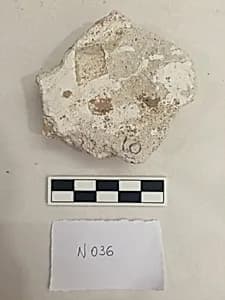 Stucco Fragment by Unknown Artist