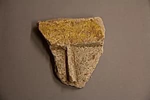 Stucco Fragment by Unknown Artist