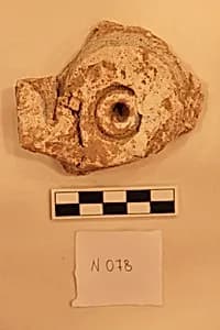 Stucco Fragment by Unknown Artist
