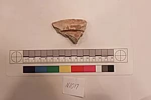 Stucco Fragment by Unknown Artist