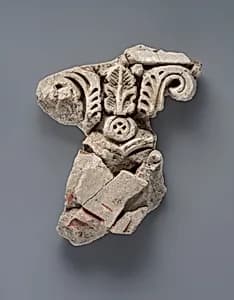Stucco Fragment by Unknown Artist