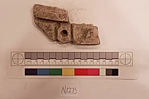 Stucco Fragment by Unknown Artist