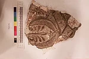 Stucco Fragment by Unknown Artist