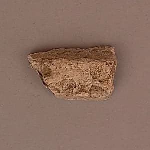 Stucco Fragment by Unknown Artist