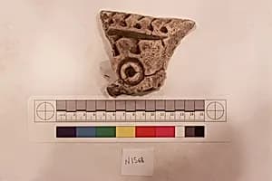 Stucco Fragment by Unknown Artist