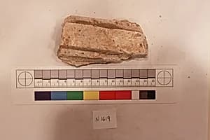 Stucco Fragment by Unknown Artist