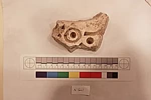 Stucco Fragment by Unknown Artist