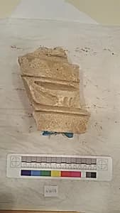 Stucco Fragment by Unknown Artist