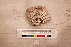 Stucco Fragment by Unknown Artist