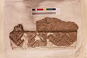 Stucco Fragment by Unknown Artist