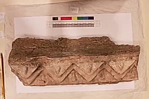 Stucco Fragment by Unknown Artist