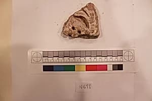 Stucco Fragment by Unknown Artist