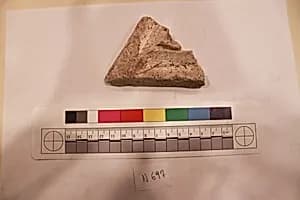 Stucco Fragment by Unknown Artist