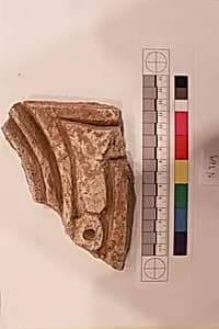Stucco Fragment by Unknown Artist