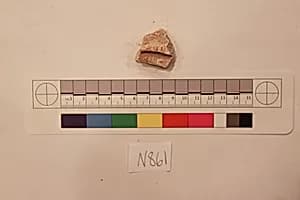 Stucco Fragment by Unknown Artist