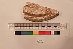 Stucco Fragment by Unknown Artist