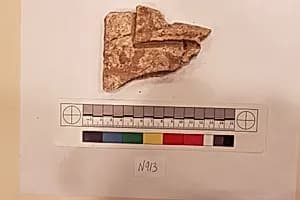 Stucco Fragment by Unknown Artist