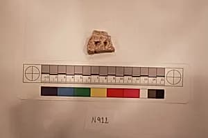 Stucco Fragment by Unknown Artist
