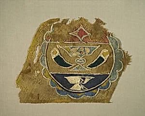 Textile Fragment with Mamluk Emblem by Unknown Artist